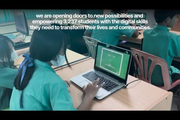 WorldClass laptop donation